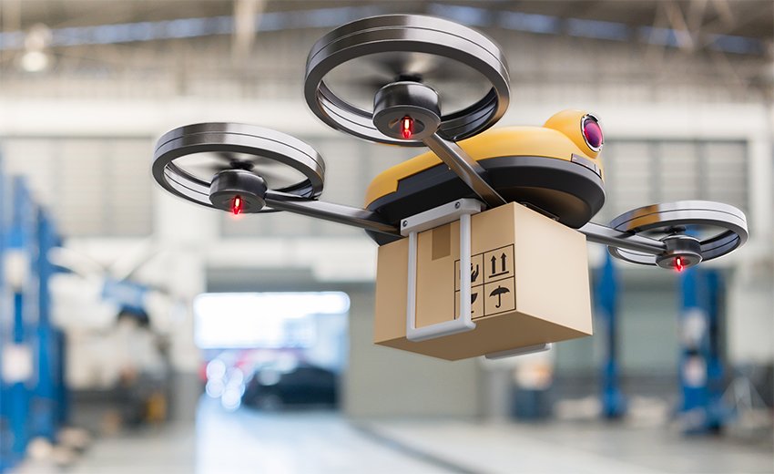 Drones in Delivery Services